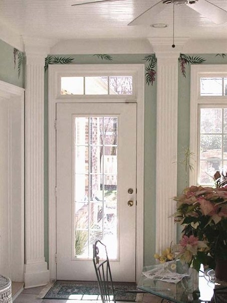 Door and Columns