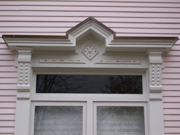 Antique Window Header