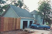 Rear Garage about finished