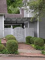 Rear Pergola Entry