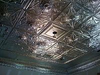 Tin Ceiling before paint