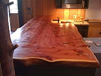 Cedar Countertop