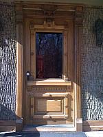 Antique Victorian Front Entry Door